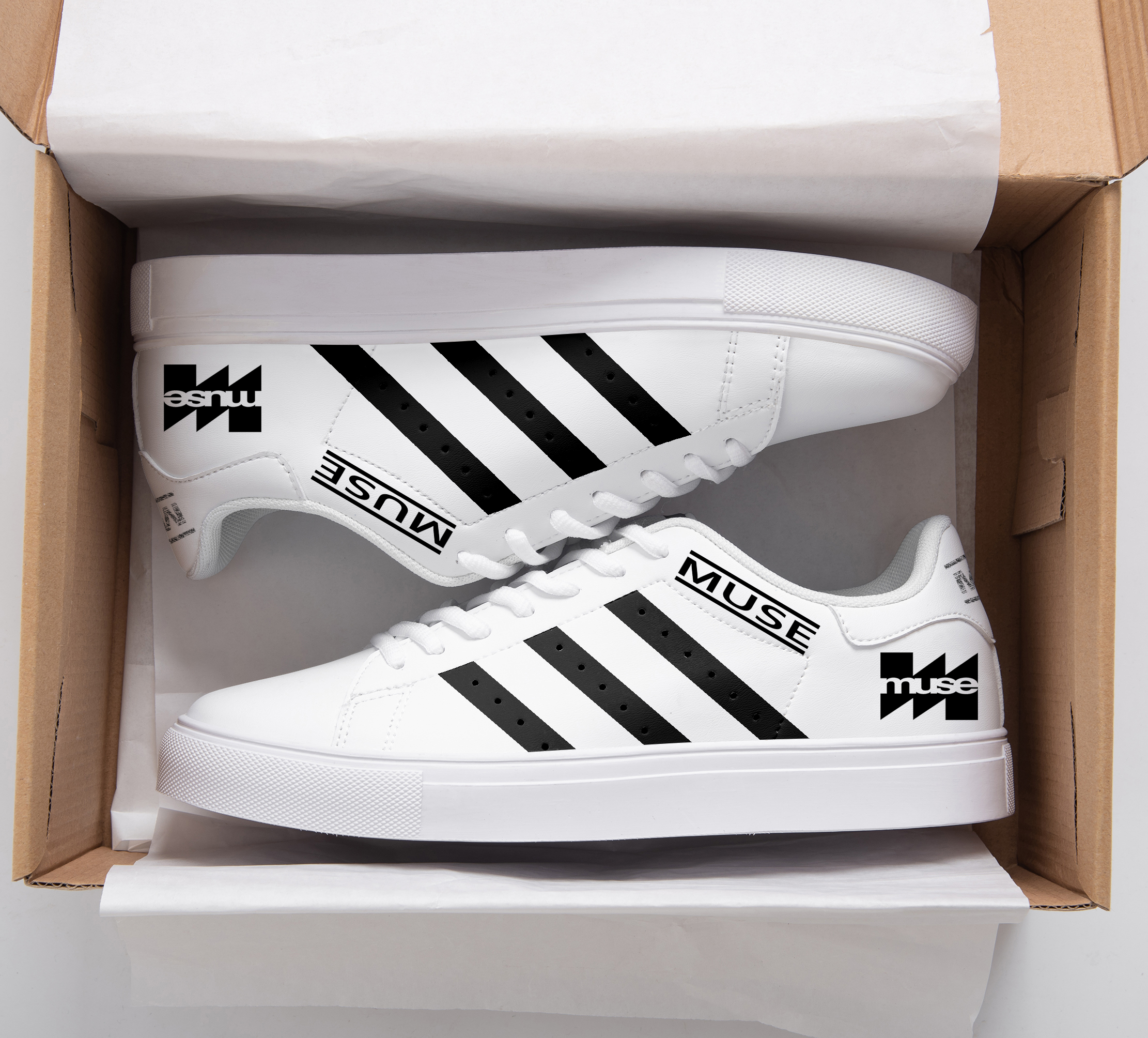 Muse Band Stan Smith Shoes 1 Muse Band Stan Smith Shoes
