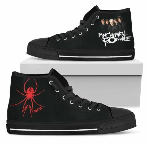 My Chemical Romance High Top Shoes 1 My Chemical Romance High Top Shoes