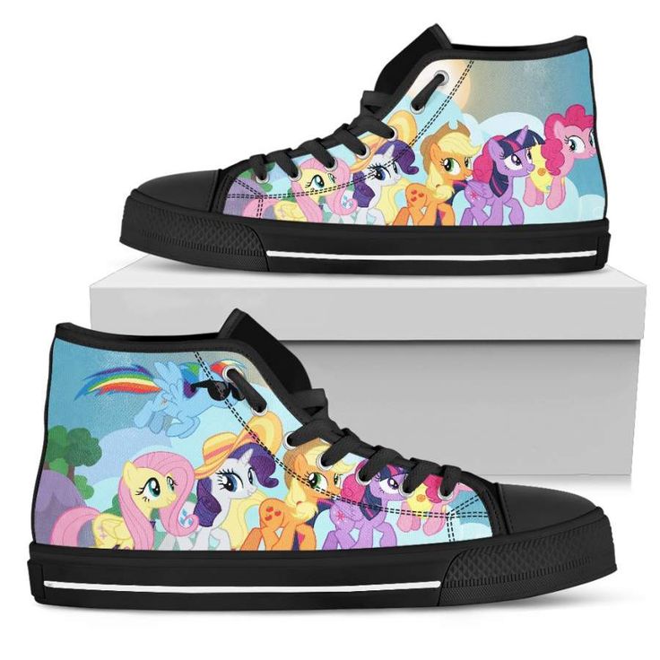 My Little Pony High Top Shoes 1 My Little Pony High Top Shoes