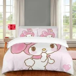 My Melody Blanket Bedding Set