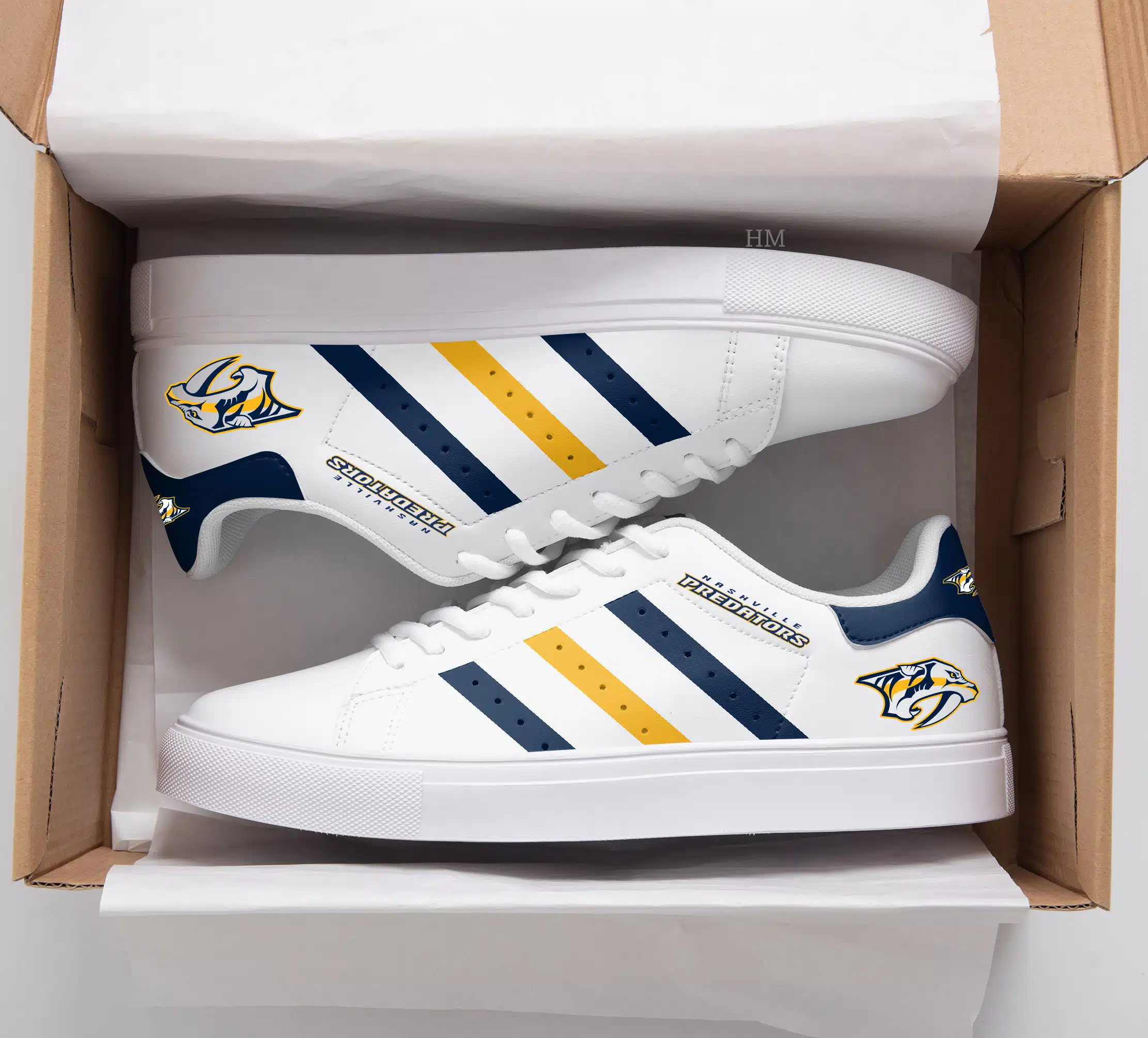 Nashville Predators Stan Smith Shoes 1 Nashville Predators Stan Smith Shoes