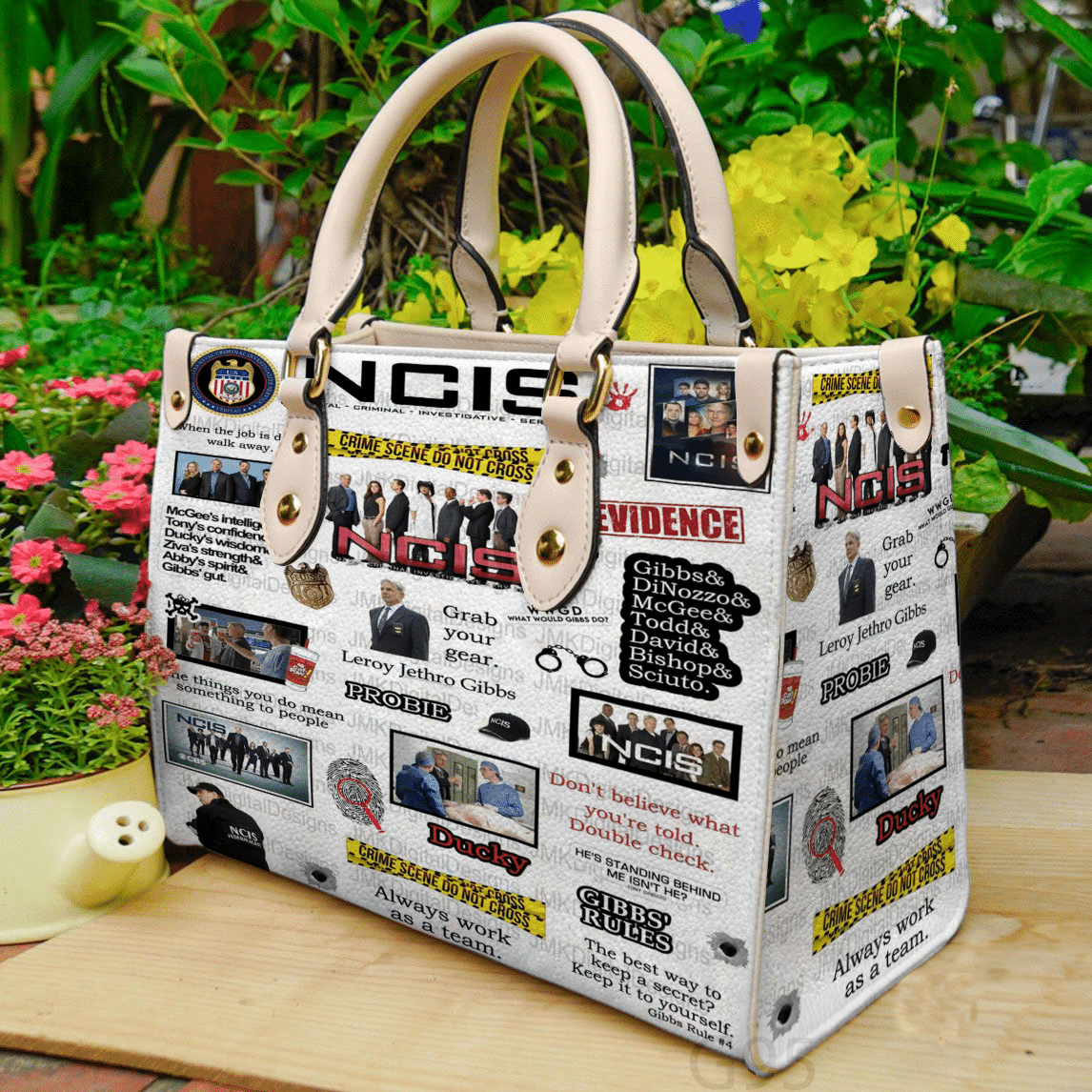 Ncis Los Angeles Love Leather Handbag 1 Ncis Los Angeles Love Leather Handbag