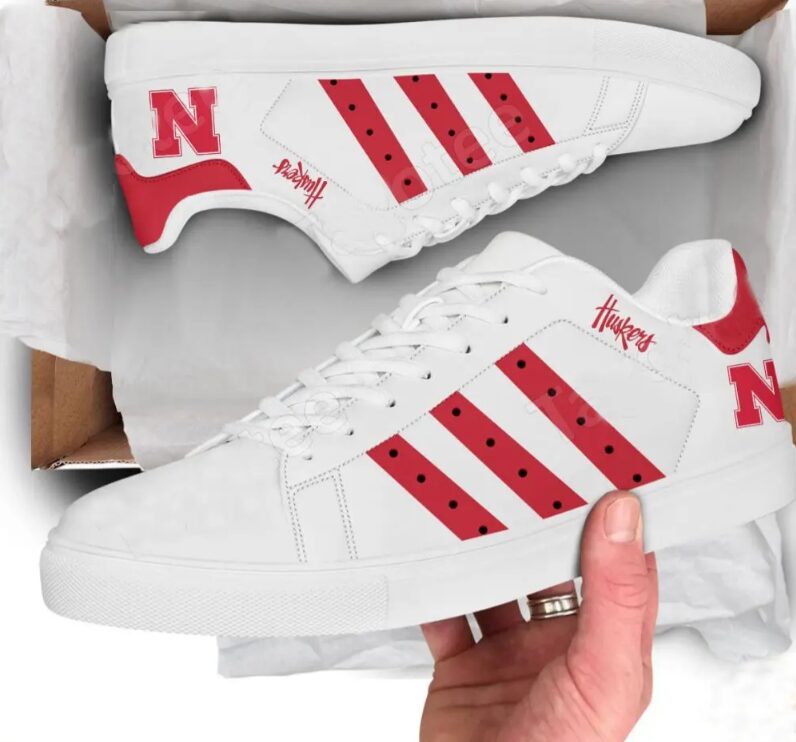 Nebraska Cornhuskers Stan Smith Shoes 1 Nebraska Cornhuskers Stan Smith Shoes
