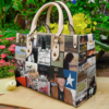 Neil Young Band 5 Leather Handbag