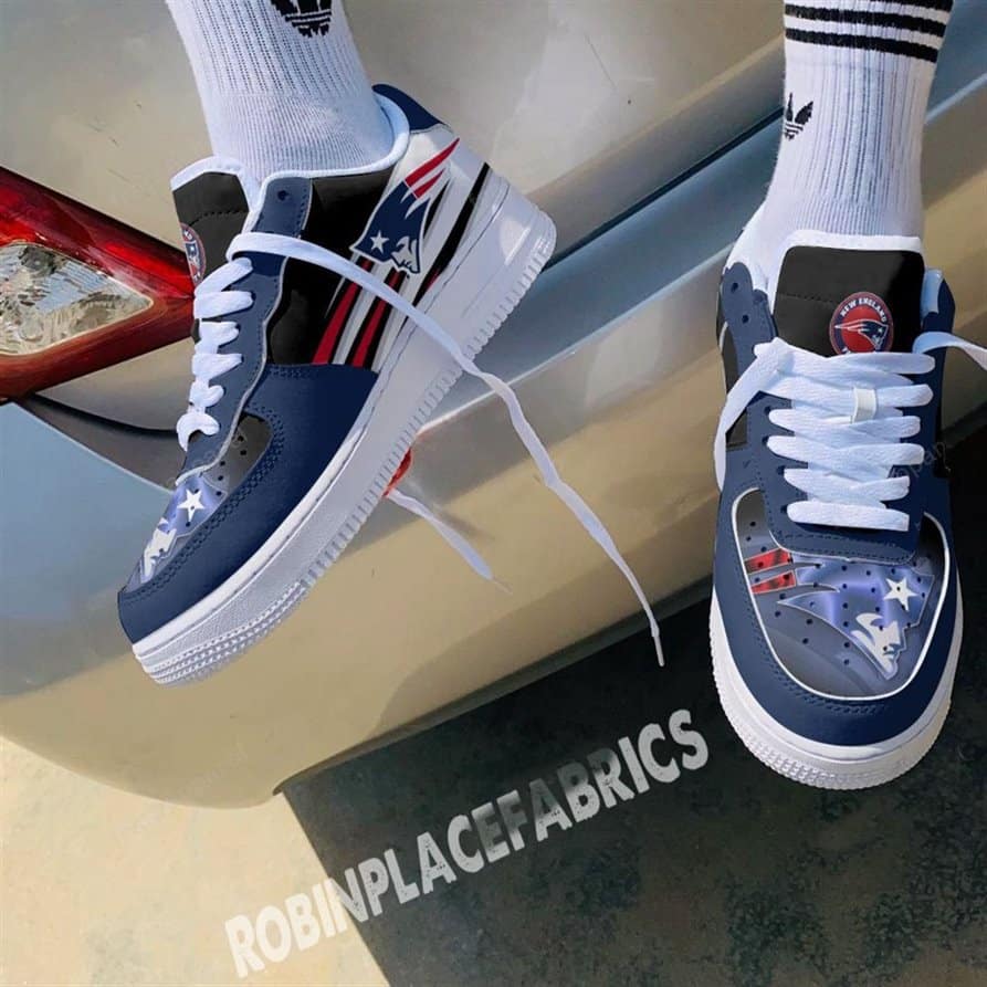 New England Patriots 1G Air Force Shoes 1 New England Patriots 1G Air Force Shoes