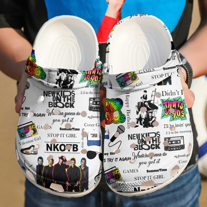 New Kids Nkotb Best Soft Clogs 1 New Kids Nkotb Best Soft Clogs