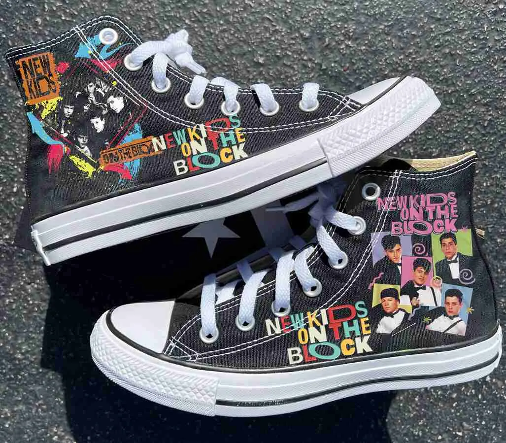 New Kids Nkotb High Top Shoes 1 New Kids Nkotb High Top Shoes