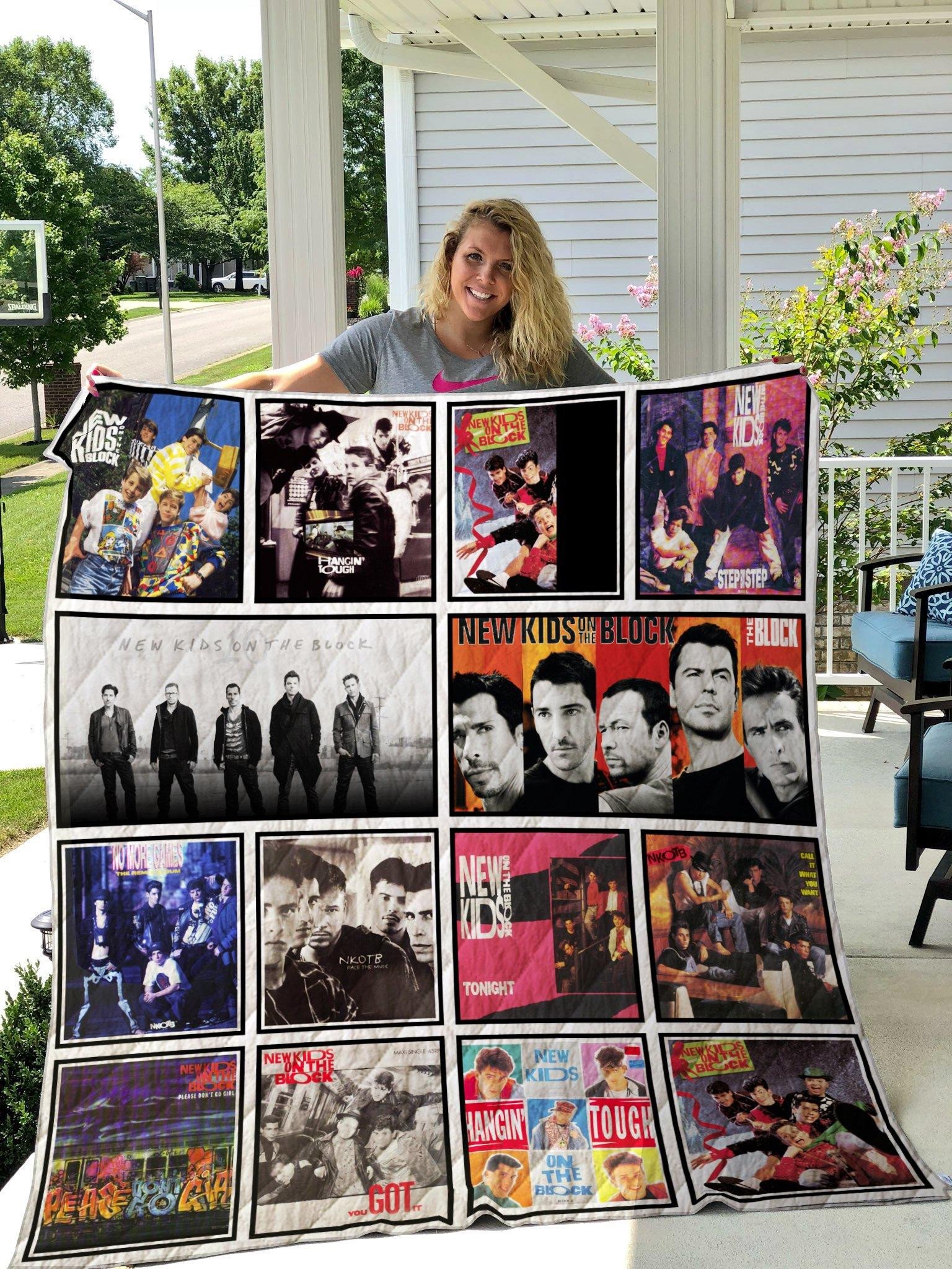 New Kids On The Block Blanket 1 New Kids On The Block Blanket