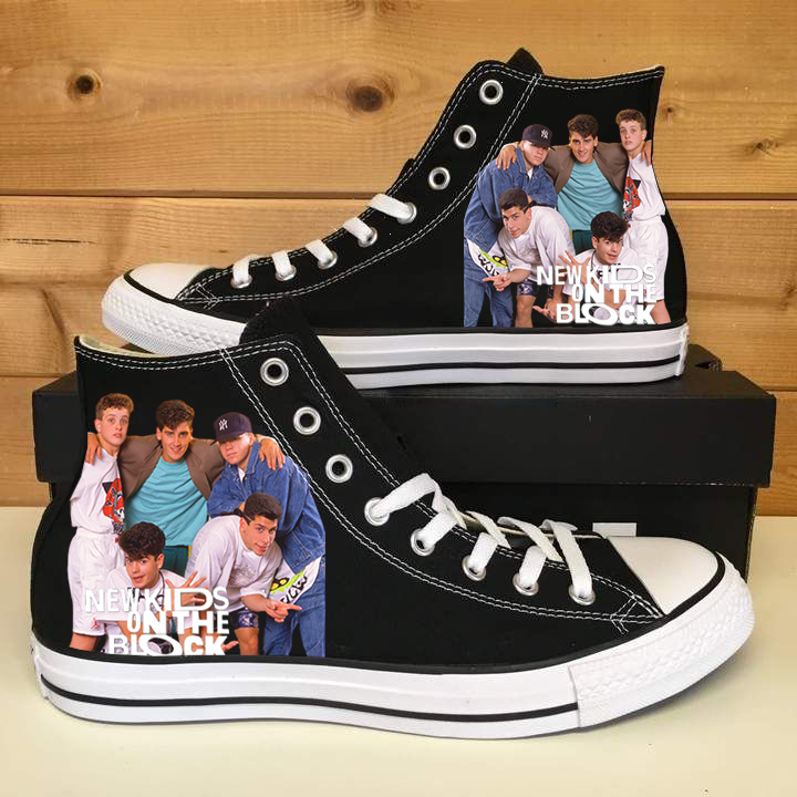 New Kids On The Block High Top Shoes 1 New Kids On The Block High Top Shoes