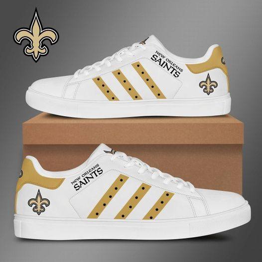 New Orleans Saints 1G Stan Smith Shoes 1 New Orleans Saints 1G Stan Smith Shoes