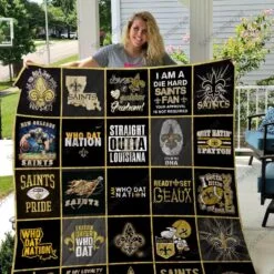 New Orleans Saints Blanket