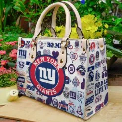 New York Giants Leather Handbag