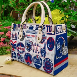 New York Giants Leather Handbag