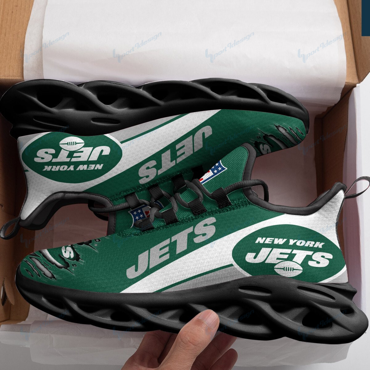 New York Jets A3 Max Soul Shoes Shoes 1 New York Jets A3 Max Soul Shoes Shoes
