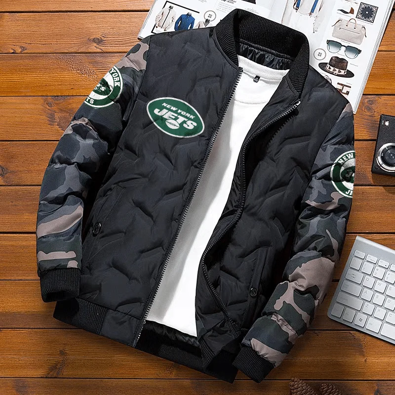 New York Jets Heavy Weight Jacket 1 New York Jets Heavy Weight Jacket
