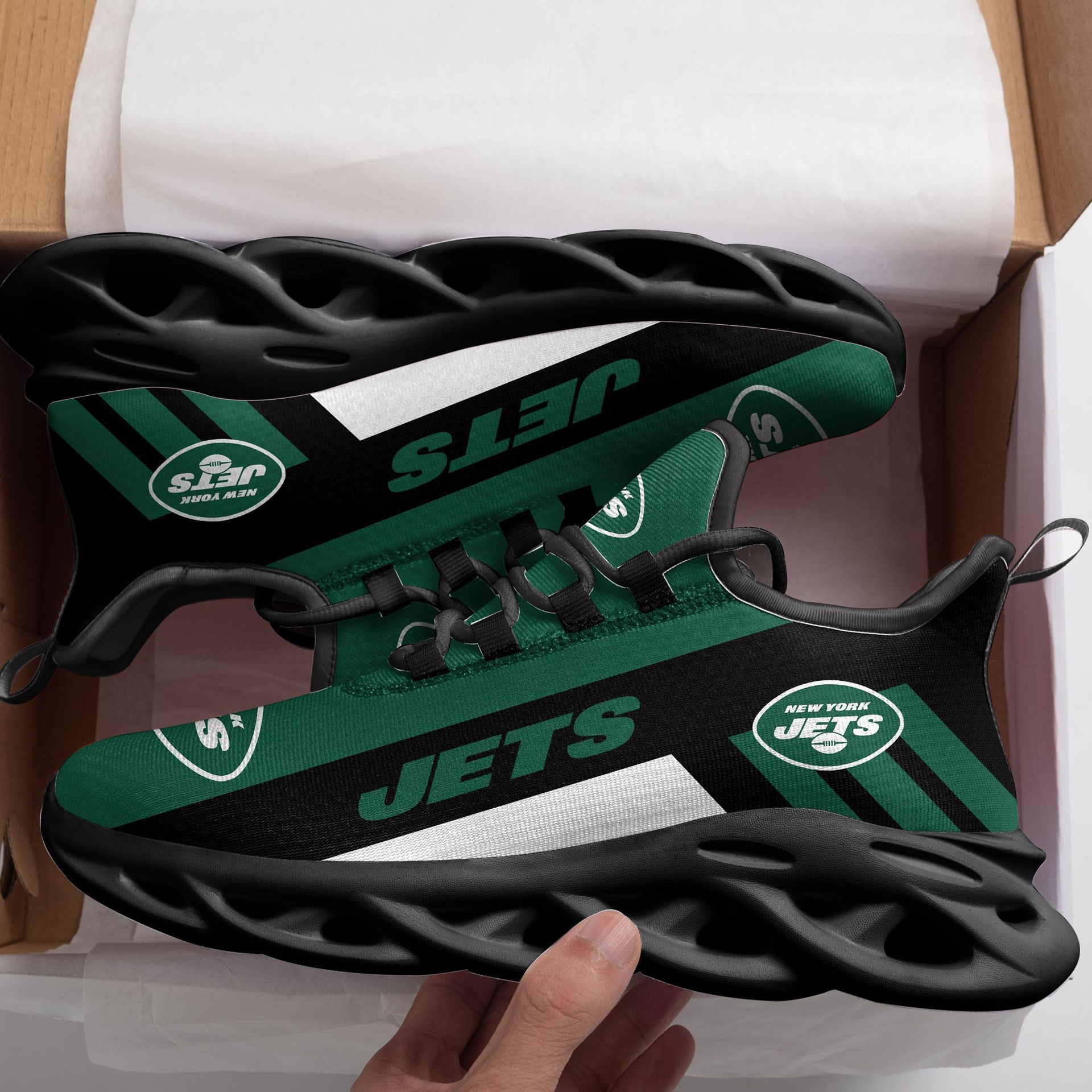 New York Jets Max Soul Shoes Shoes 1 New York Jets Max Soul Shoes Shoes