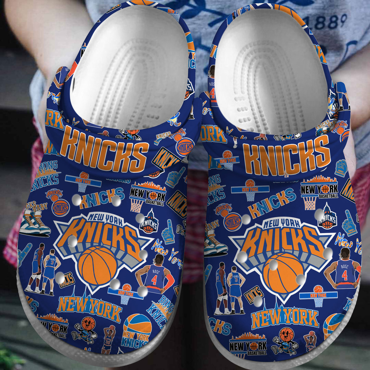 New York Knicks Soft Clogs 1 New York Knicks Soft Clogs