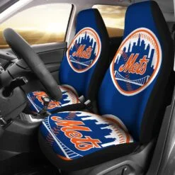 New York Mets 001 Seat Covers