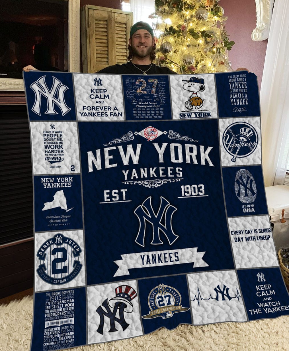 New York Yankees Blanket 1 New York Yankees Blanket