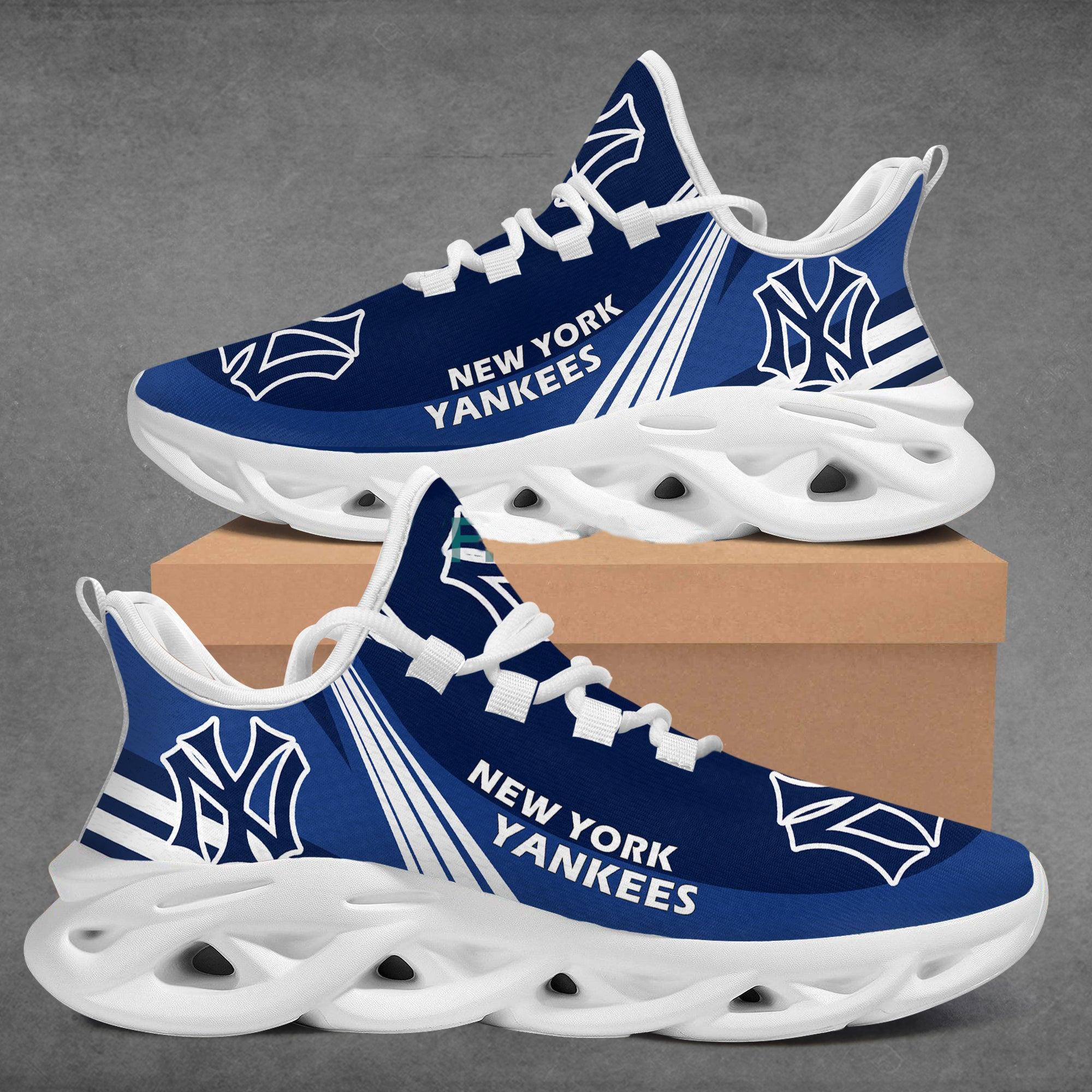 New York Yankees White Max Soul Shoes 1 New York Yankees White Max Soul Shoes
