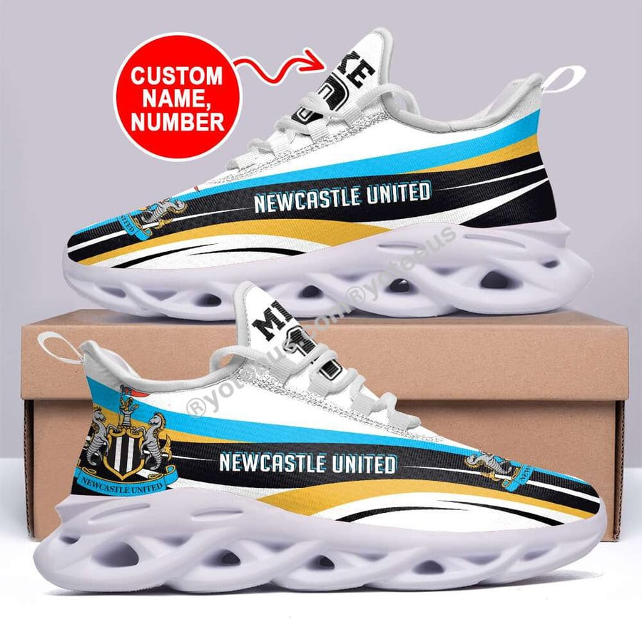 Newcastle United Custom Max Soul Shoes Shoes 1 Newcastle United Custom Max Soul Shoes Shoes
