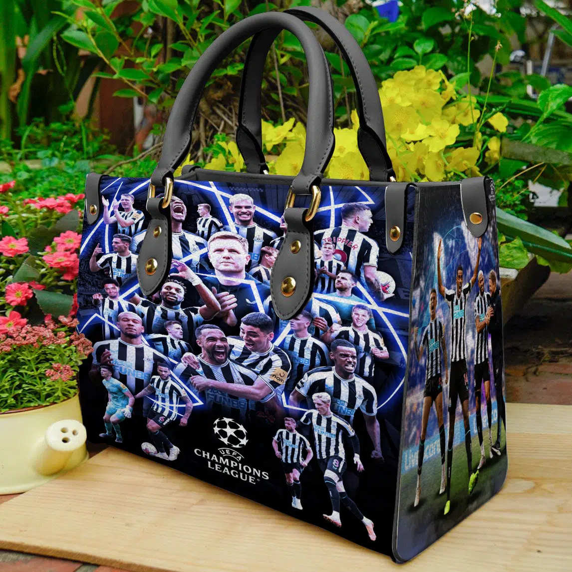 Newcastle United Leather Handbag 1 Newcastle United Leather Handbag