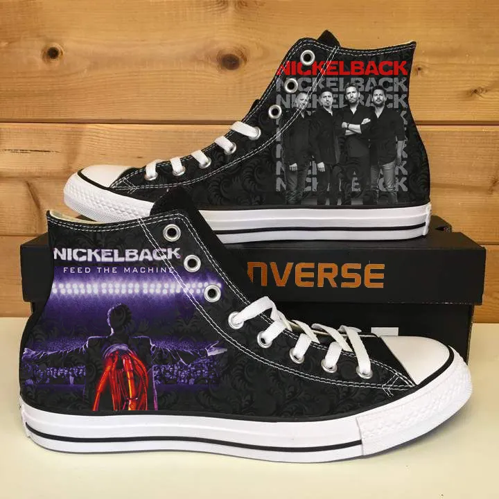 Nickelback Lover High Top Shoes 1 Nickelback Lover High Top Shoes