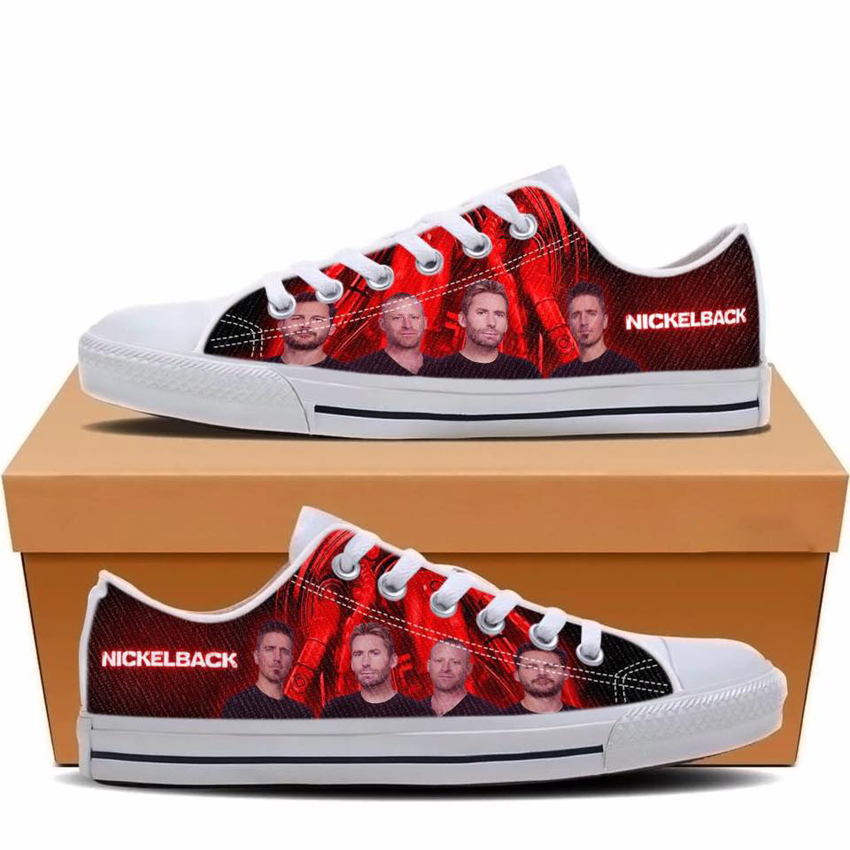 Nickelback Low Top Shoes 1 Nickelback Low Top Shoes