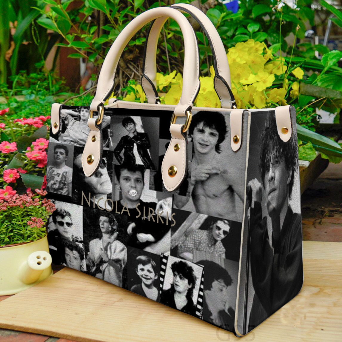 Nicola Sirkis Leather Handbag 1 Nicola Sirkis Leather Handbag