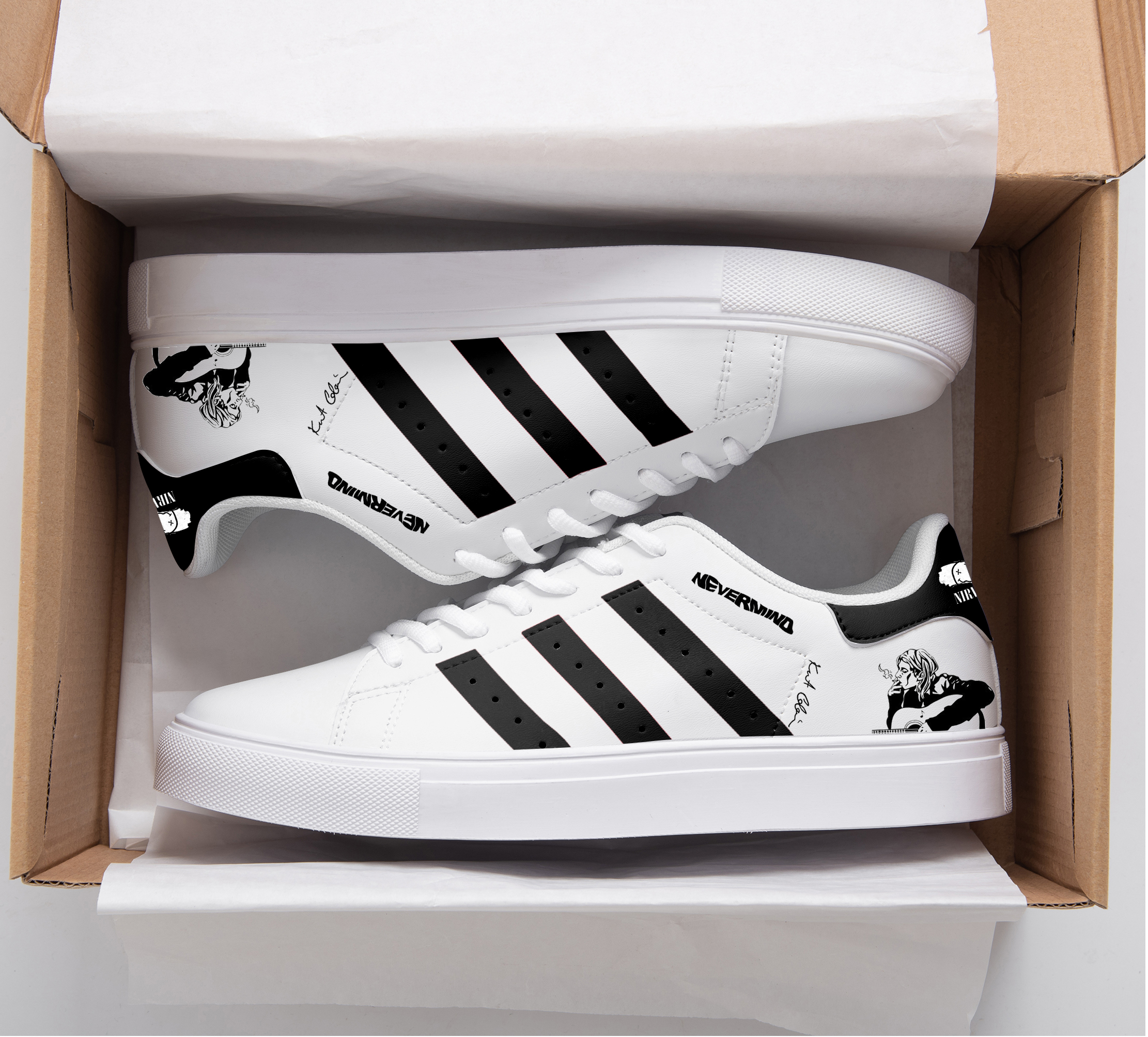 Nirvana Stan Smith Shoes 1 Nirvana Stan Smith Shoes