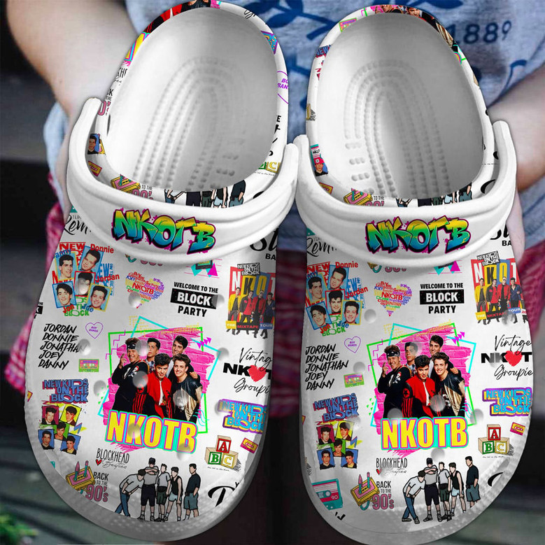 Nkotb Soft Clogs 1 Nkotb Soft Clogs