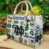 Notre Dame Fighting Irish Leather Handbag