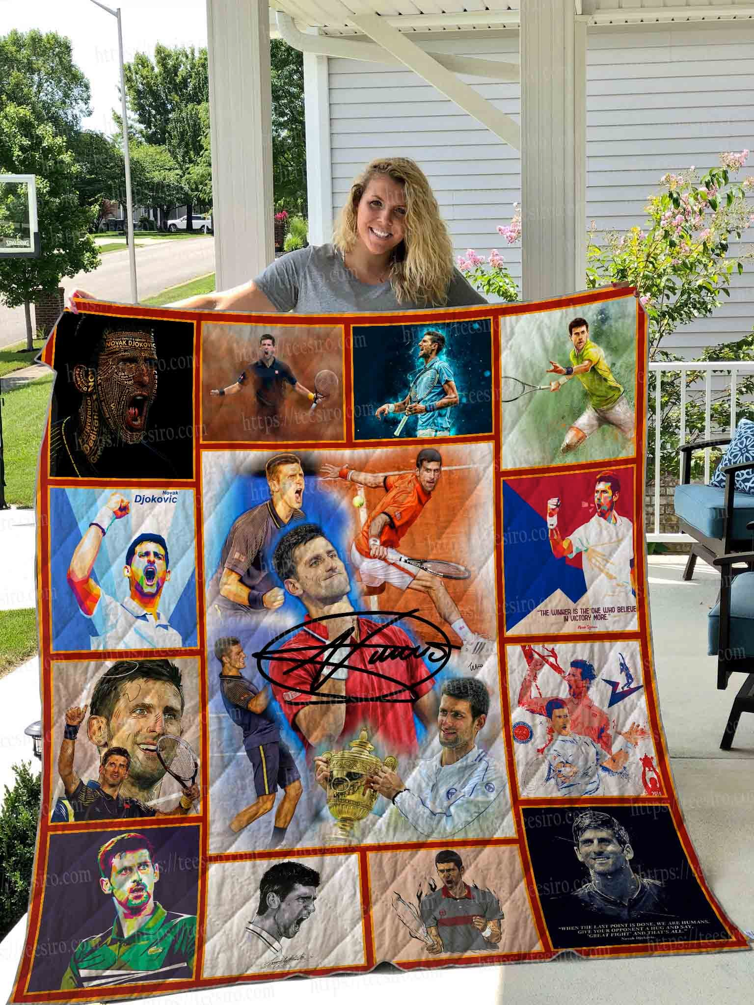 Novak Djokovic A1 Blanket 1 Novak Djokovic A1 Blanket