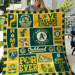 Oakland Athletics Blanket