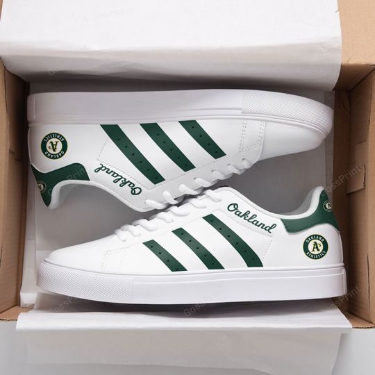 Oakland Athletics Stan Smith Shoes 1 Oakland Athletics Stan Smith Shoes