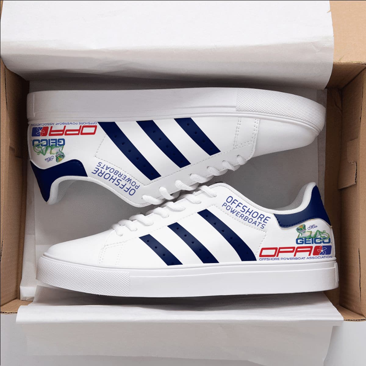Offshore Powerboat Stan Smith Shoes 1 Offshore Powerboat Stan Smith Shoes