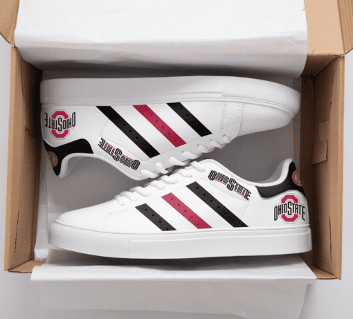 Ohio State Buckeye Stan Smith Shoes 1 Ohio State Buckeye Stan Smith Shoes