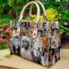 Olivia Newton-John 01 Leather Handbag