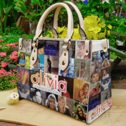 Olivia Newton-John 02 Leather Handbag