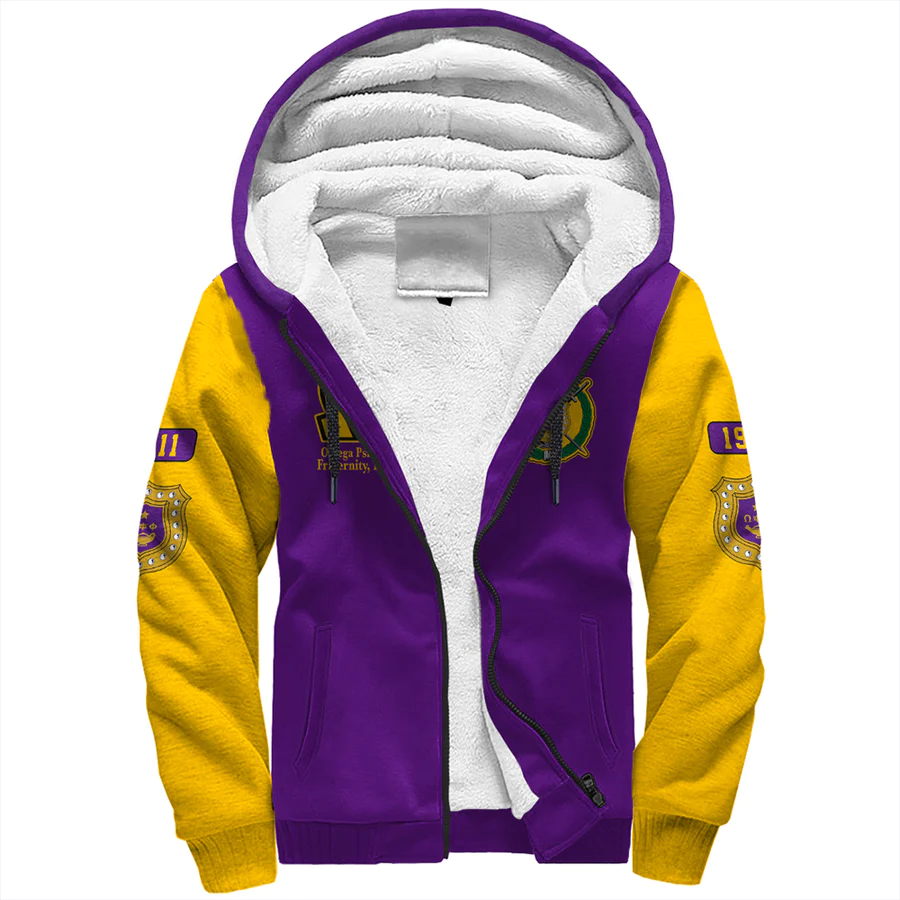 Omega Psi Phi Fleece Jacket 1 Omega Psi Phi Fleece Jacket