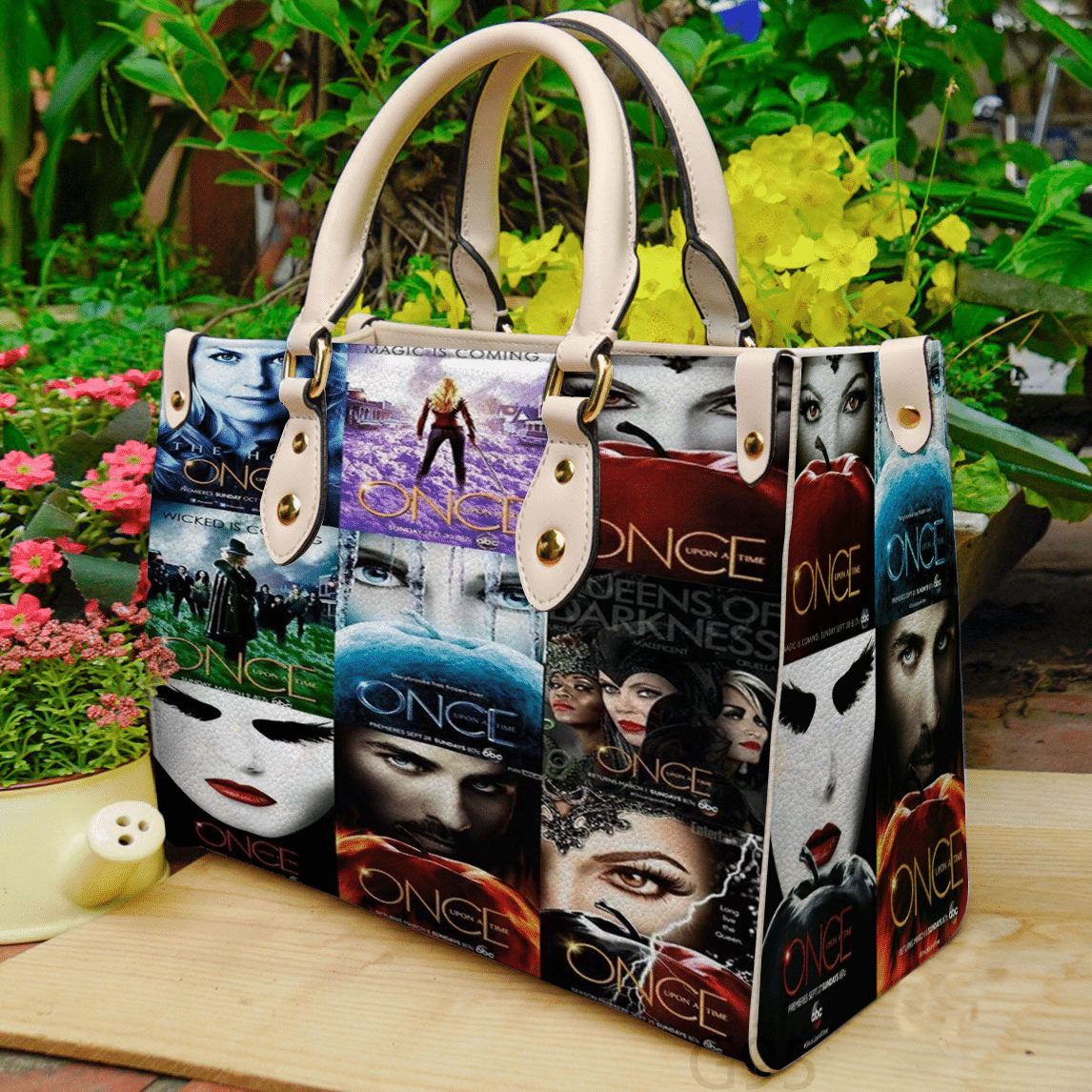 Once Upon A Time 1 Leather Handbag 1 Once Upon A Time 1 Leather Handbag