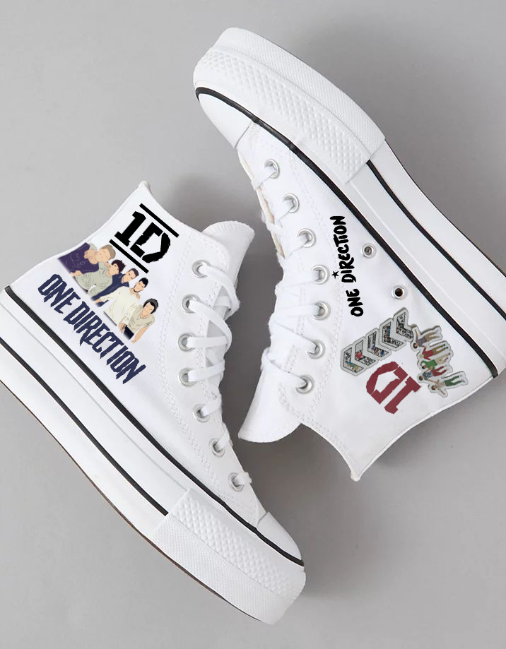 One Direction A1 High Top Shoes 1 One Direction A1 High Top Shoes