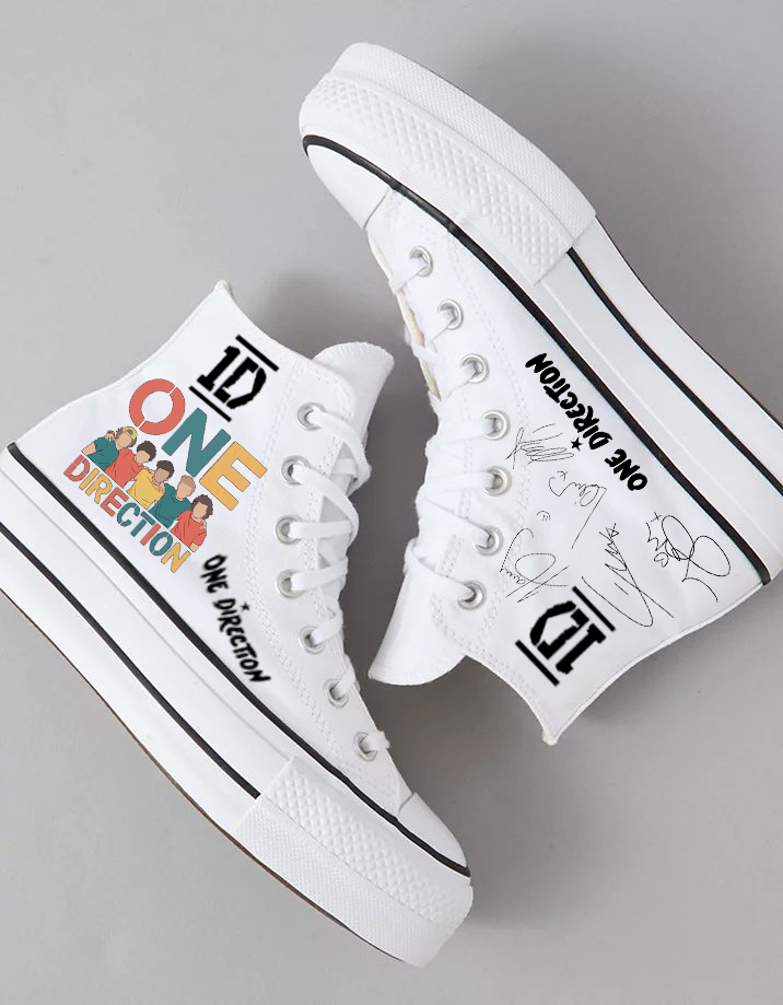 One Direction High Top Shoes 1 One Direction High Top Shoes