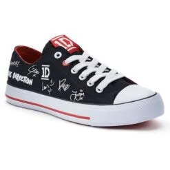 One Direction Low Top Shoes
