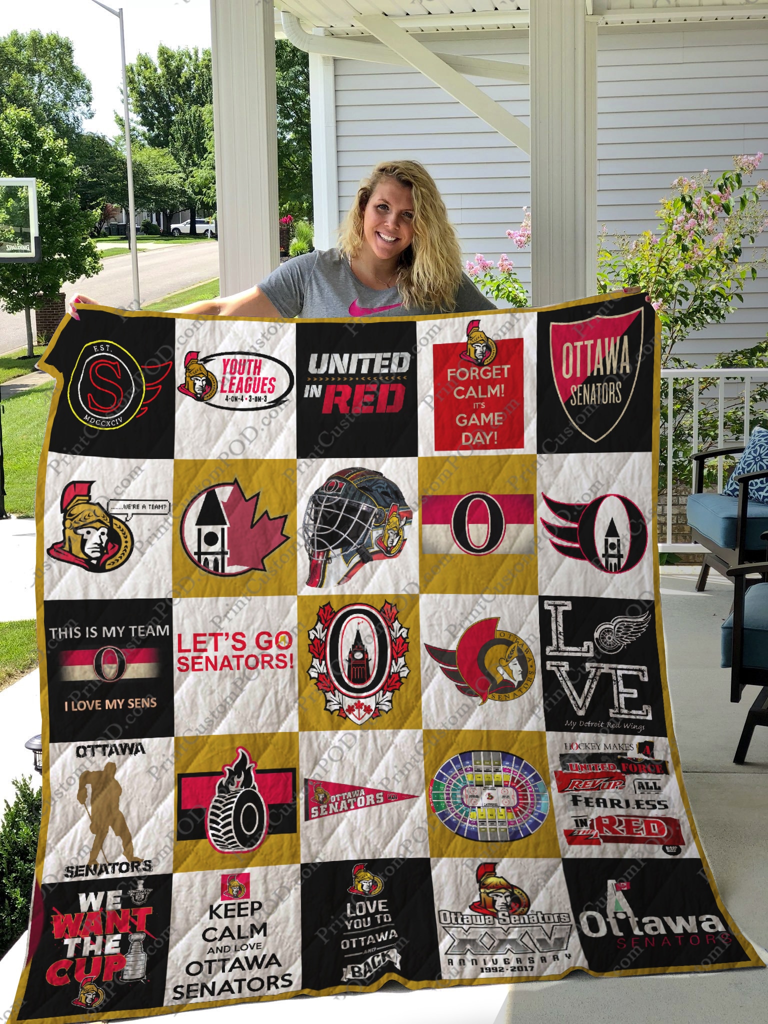 Ottawa Senators Blanket 1 Ottawa Senators Blanket