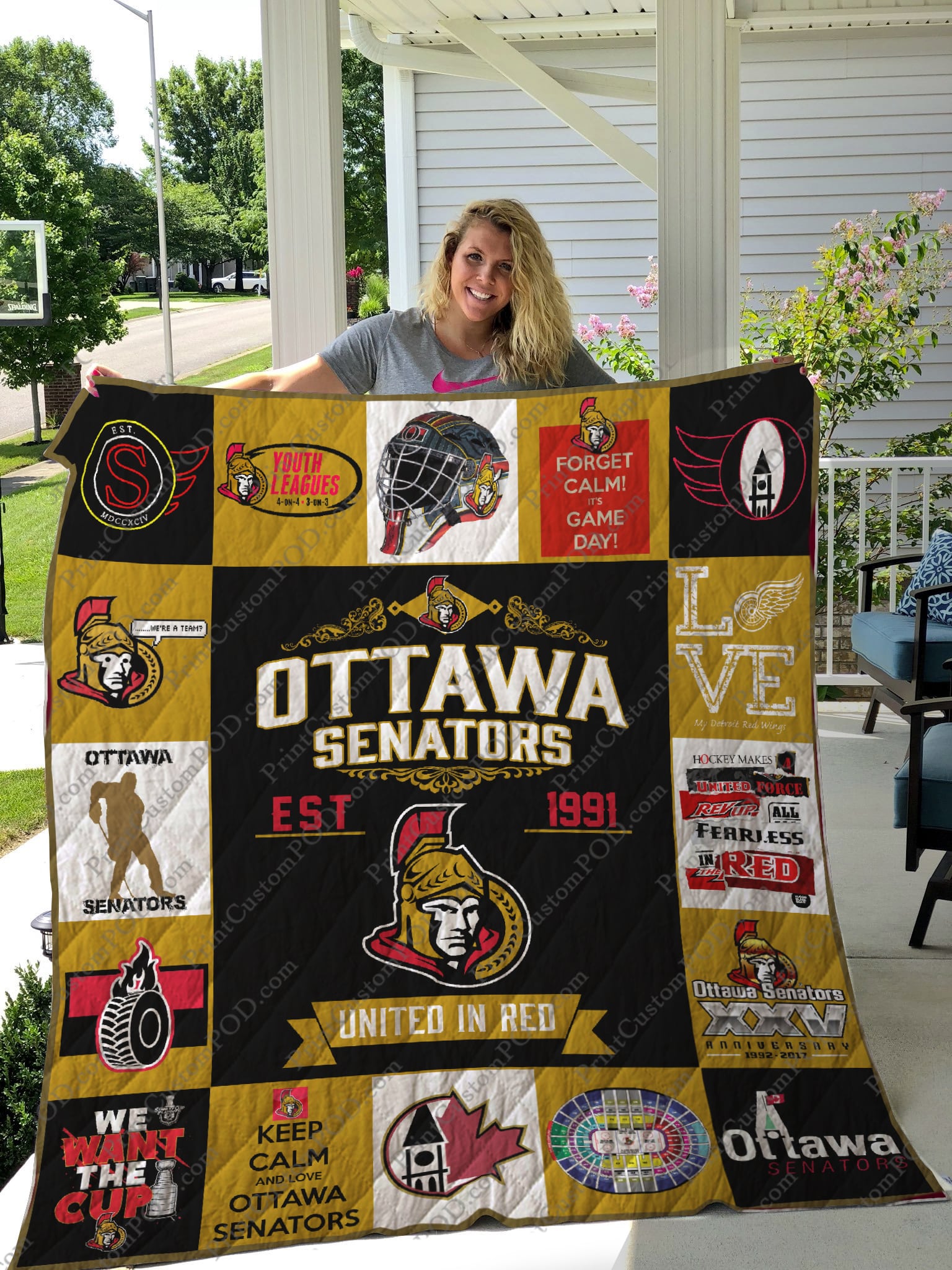Ottawa Senators Blanket 1 Ottawa Senators Blanket