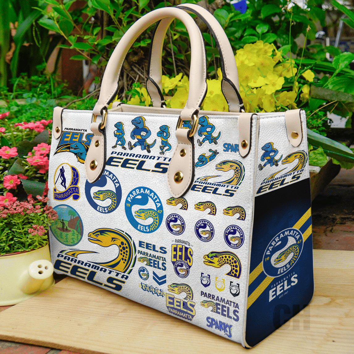 Parramatta Eels Leather Handbag 1 Parramatta Eels Leather Handbag