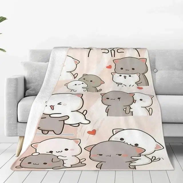 Peach And Goma Blanket 1 Peach And Goma Blanket