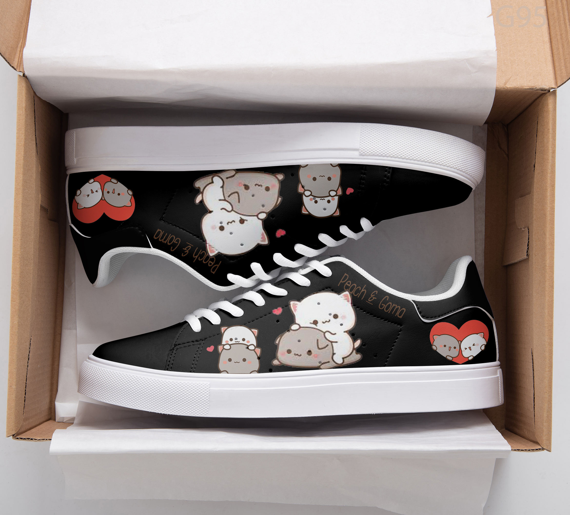 Peach And Goma Stan Smith Shoes 1 Peach And Goma Stan Smith Shoes