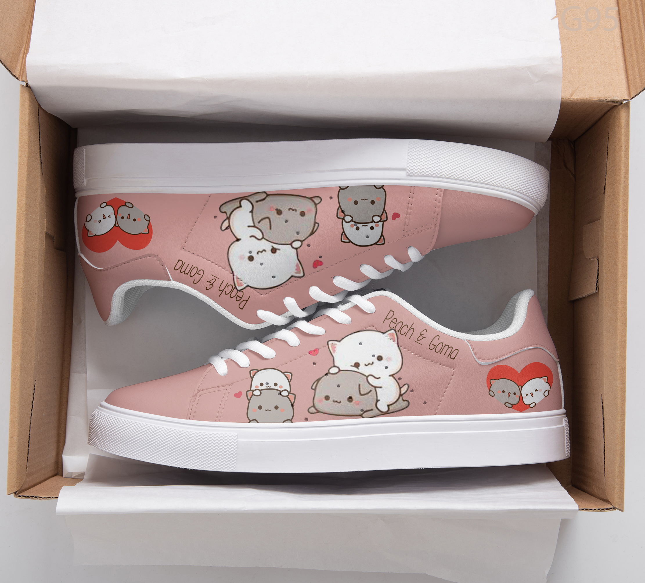 Peach And Goma Stan Smith Shoes Skate Shoes 1 Peach And Goma Stan Smith Shoes Skate Shoes